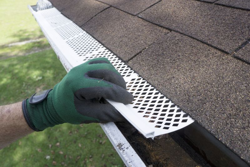 Gutter Screen Repair detail